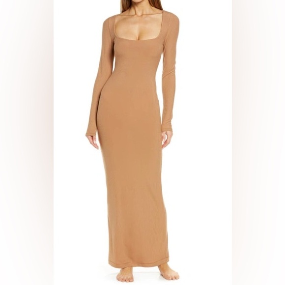skims dress camel - Picture 2 of 2